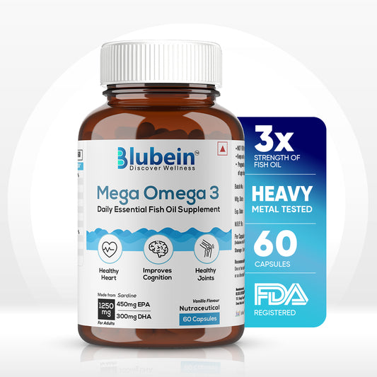 Mega Omega-3 Fish Oil Supplement