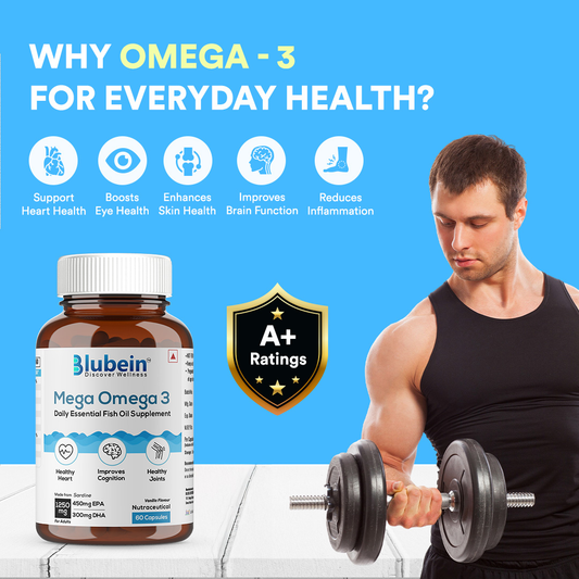 Mega Omega-3 Fish Oil Supplement