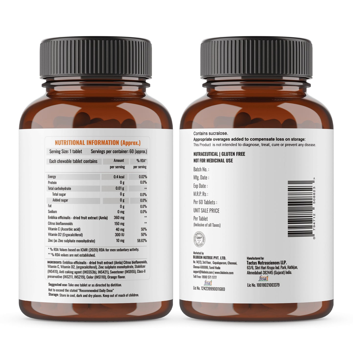 Vitamin C Chewable Tablets