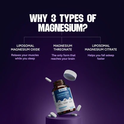 Deep Sleep Stack | Magnesium Complex + Ashwagandha | Natural Sleep & Recovery Support
