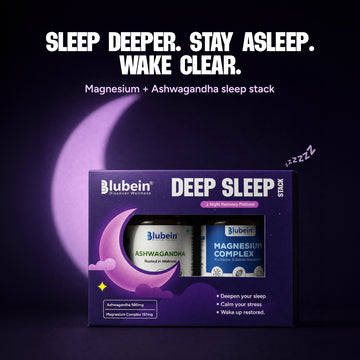 Deep Sleep Stack | Magnesium Complex + Ashwagandha | Natural Sleep & Recovery Support
