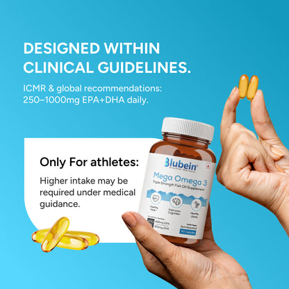 Mega Omega-3 Fish Oil Supplement