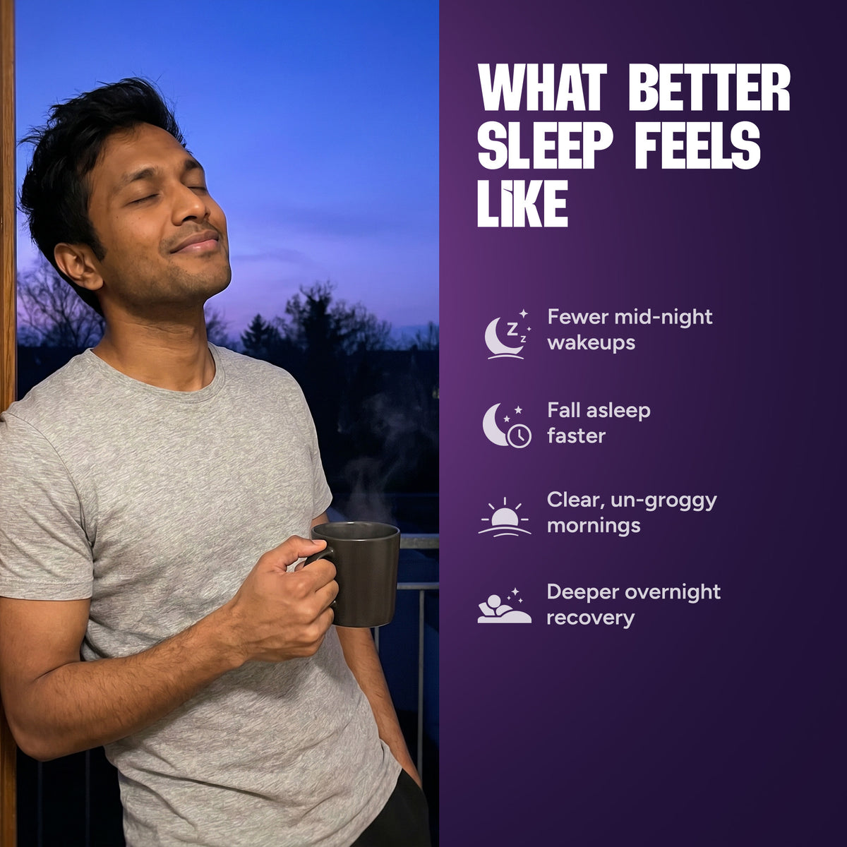 Deep Sleep Stack | Magnesium Complex + Ashwagandha | Natural Sleep & Recovery Support