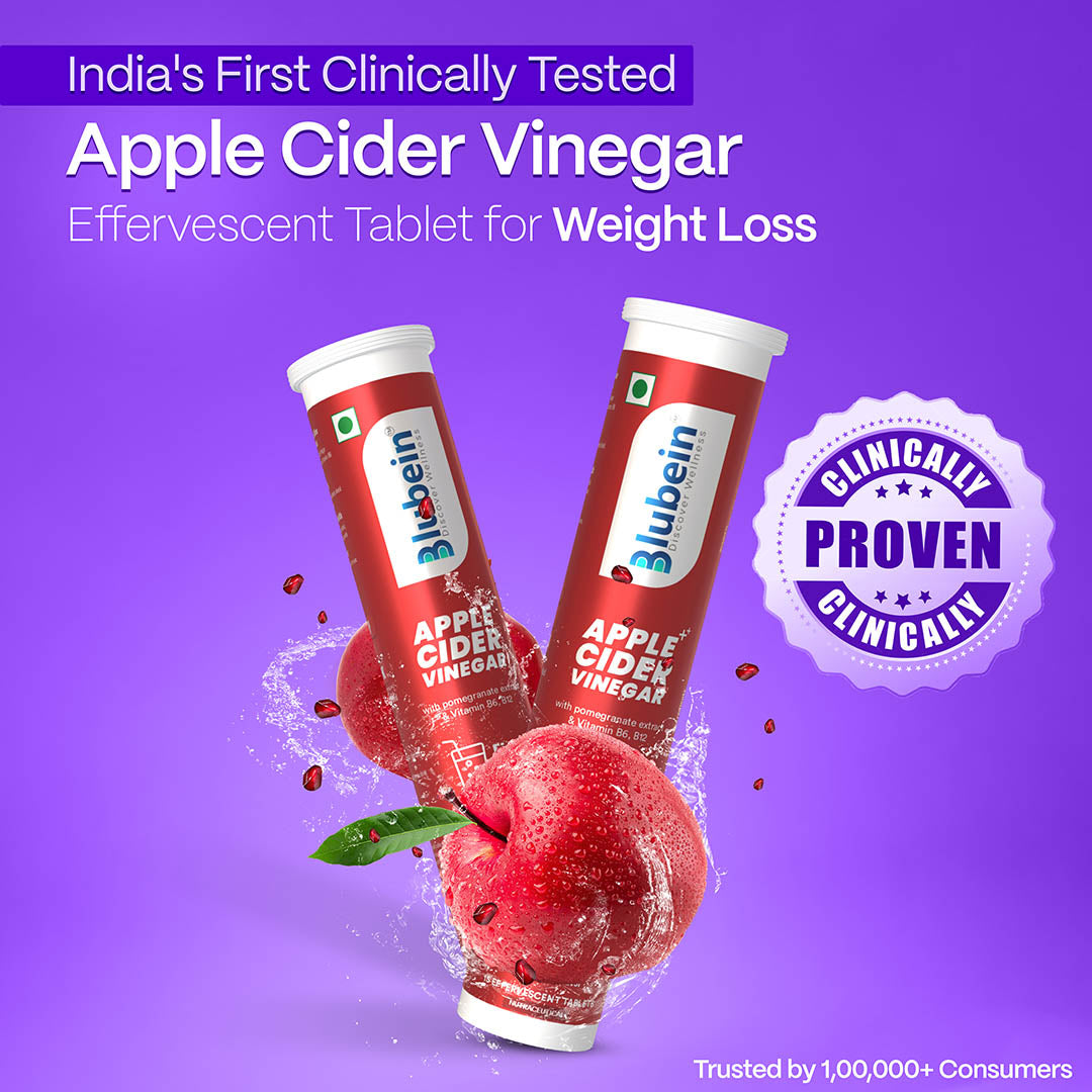 Apple Cider Vinegar for Weight Loss (Vitamin B6 & B12) Blubein