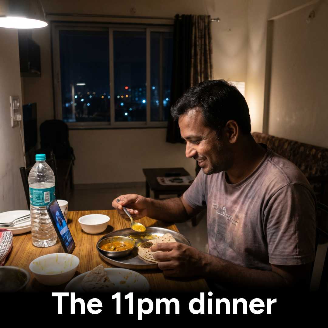 The 11pm dinner