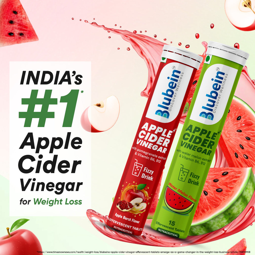 Apple Cider Vinegar for Weight Loss (Vitamin B6 & B12) | Apple Burst & Watermelon Flavor