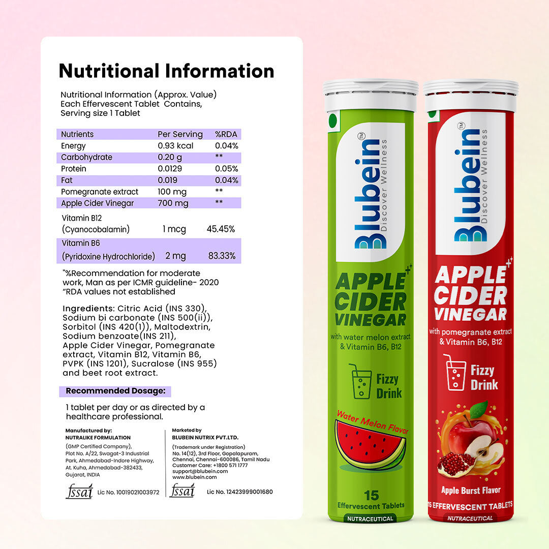 Apple Cider Vinegar for Weight Loss (Dual Flavour)