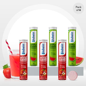 Pack of 6 / Apple & Watermelon