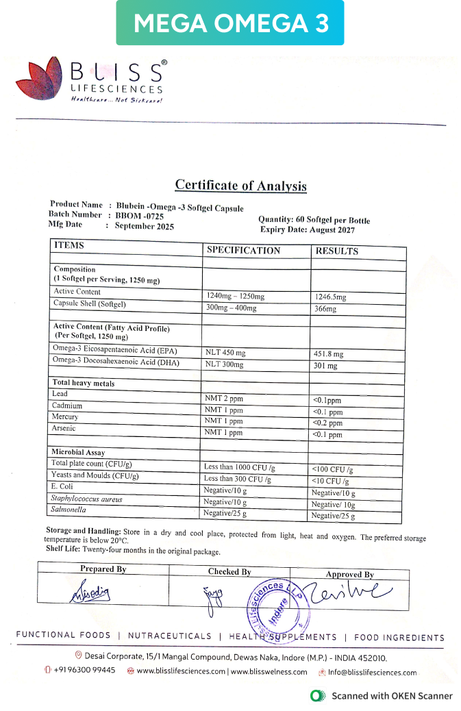 FDA Certified certificate