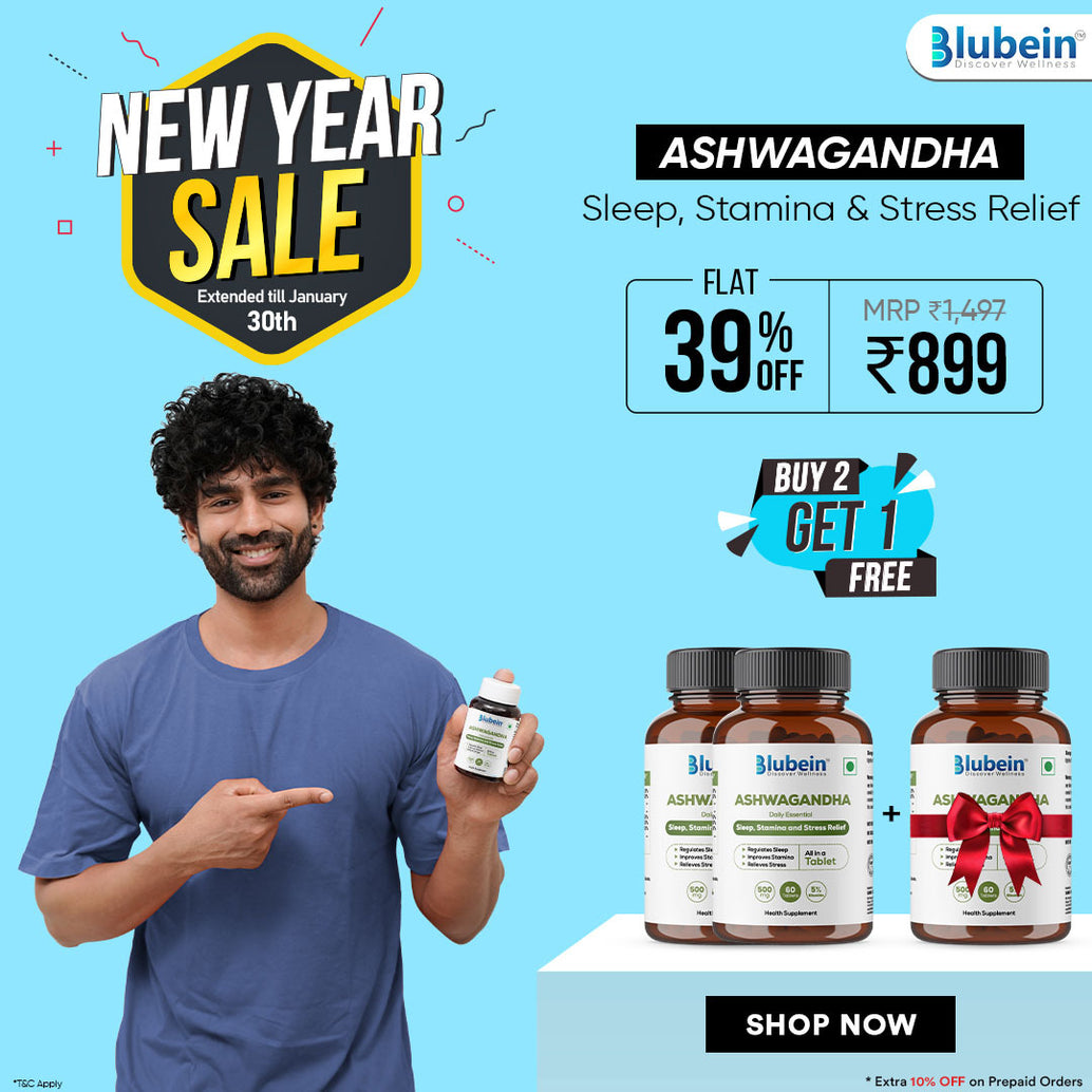 Ashwagandha for Stress Relief (Buy 2 Get 1)