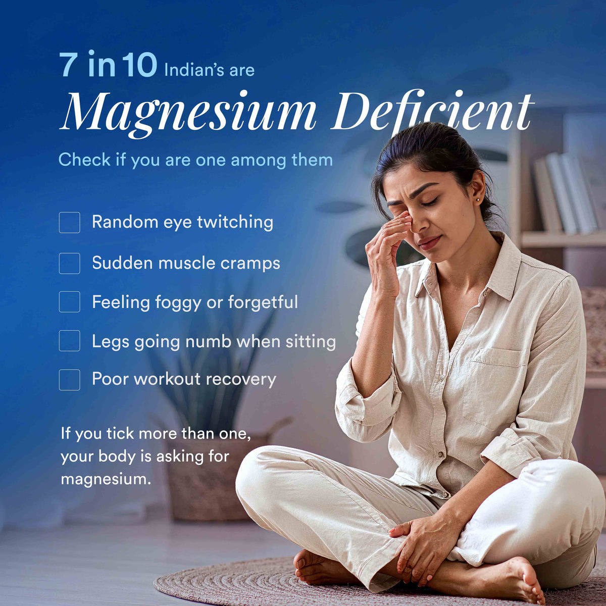 Magnesium Complex — Sleep Deeper, Stress Less & Recover Faster | 3-Form Blend