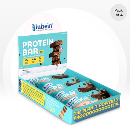 Blubein® 15g Plant Protein Bars - Choco Hazelnut & Choco Date Delight
