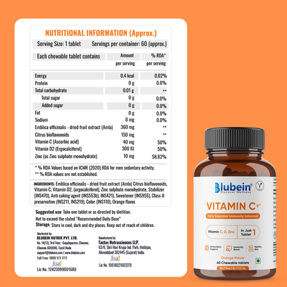 Vitamin C Chewable Tablets