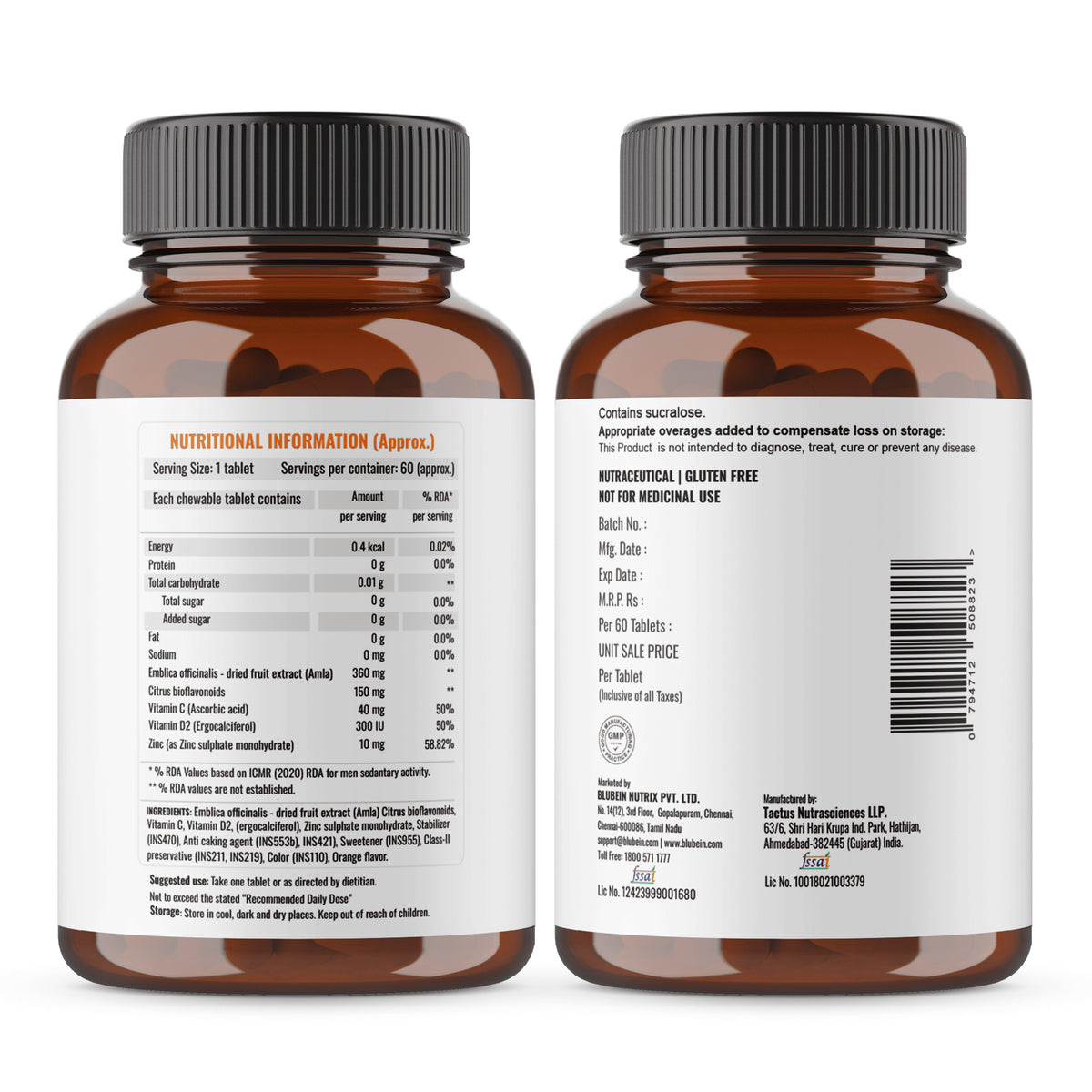 Vitamin C++ Chewable Tablets
