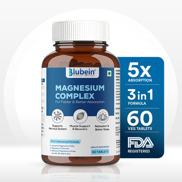 Magnesium Complex — Sleep Deeper, Stress Less & Recover Faster | 3-Form Blend
