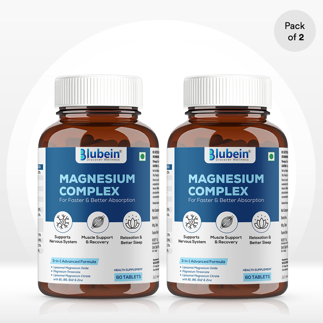 Magnesium Complex — Sleep Deeper, Stress Less & Recover Faster | 3-Form Blend