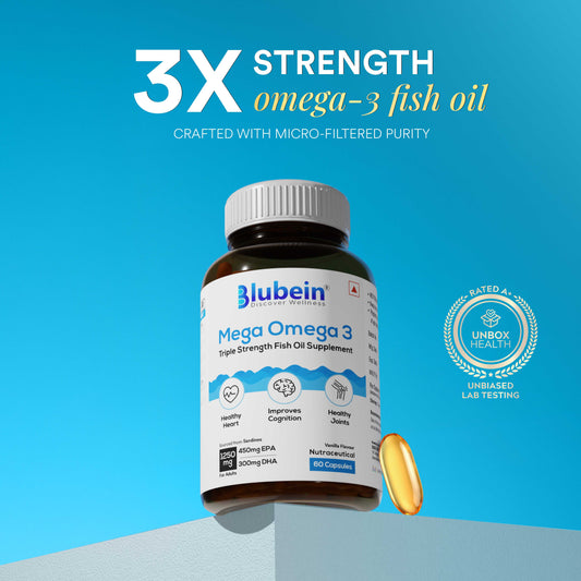 Mega Omega-3 Fish Oil Supplement