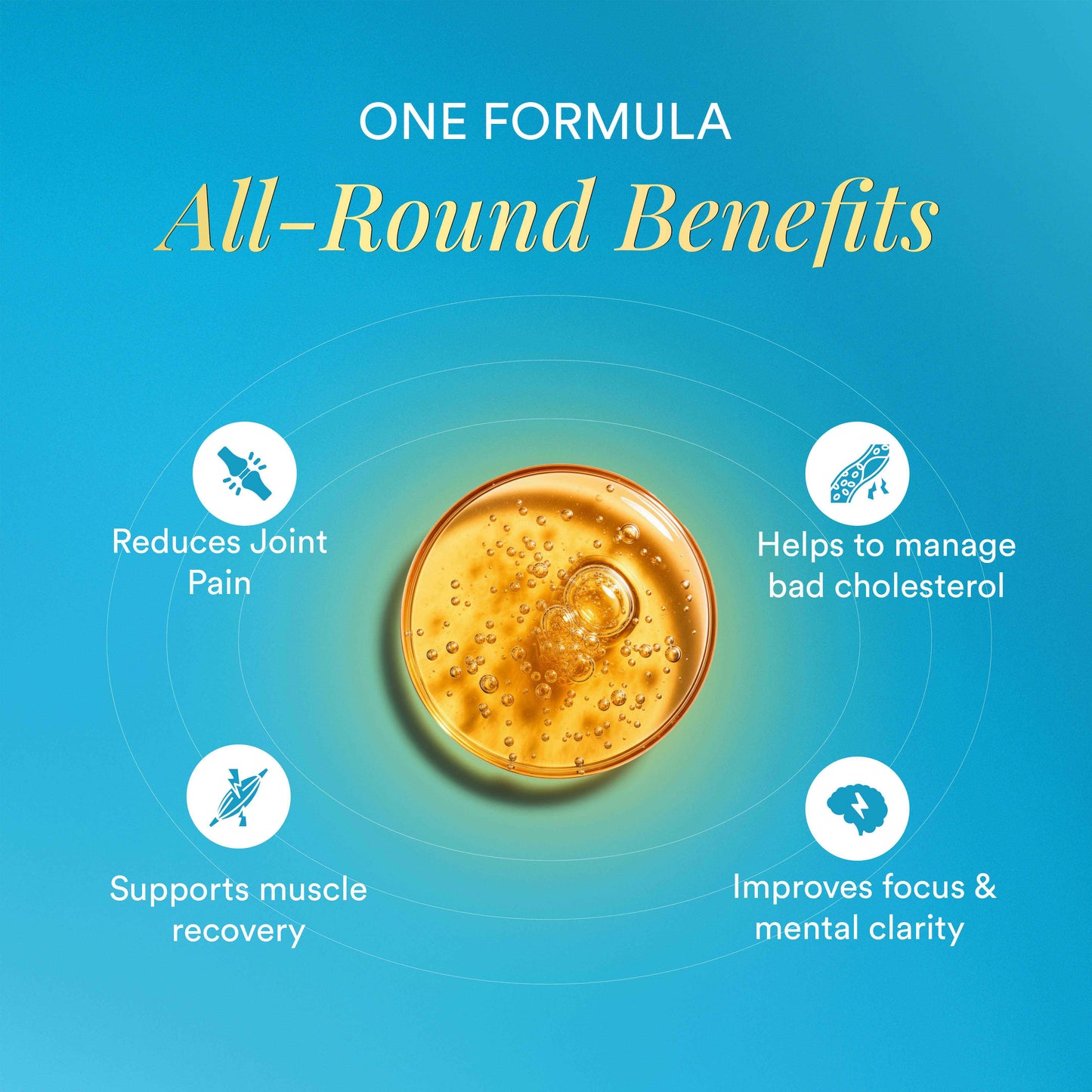 Mega Omega-3 Fish Oil Supplement