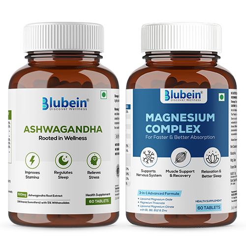 Deep Sleep Stack | Magnesium Complex + Ashwagandha | Natural Sleep & Recovery Support