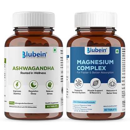 Deep Sleep Stack | Magnesium Complex + Ashwagandha | Natural Sleep & Recovery Support
